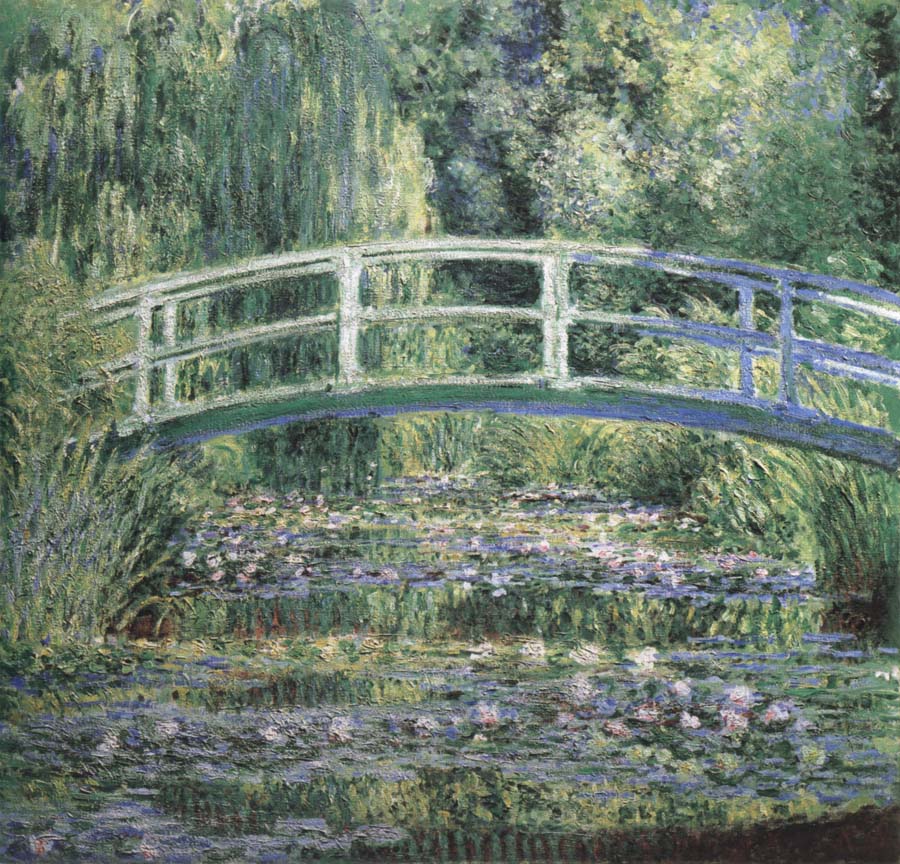 Claude Monet Waterlilies and Japanese Bridge
